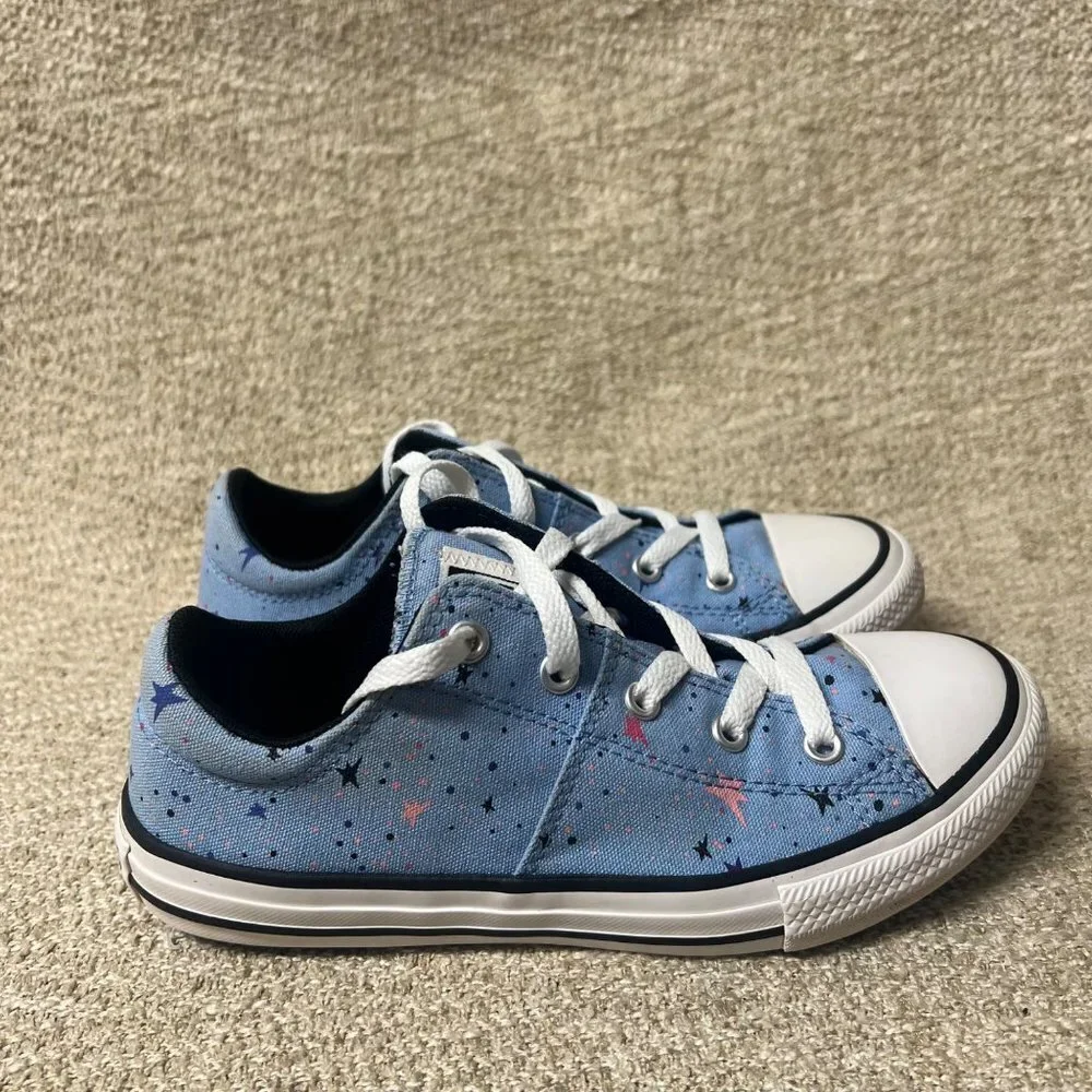 Converse Girl's CT AS Madison Light Blue/O-Blue Low Top Sneakers-Size Y3